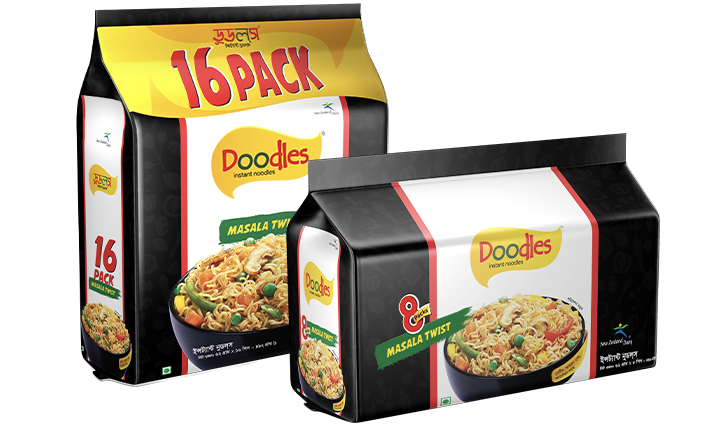 DOODLES  INSTANT   NOODLES ( 16 PACK )